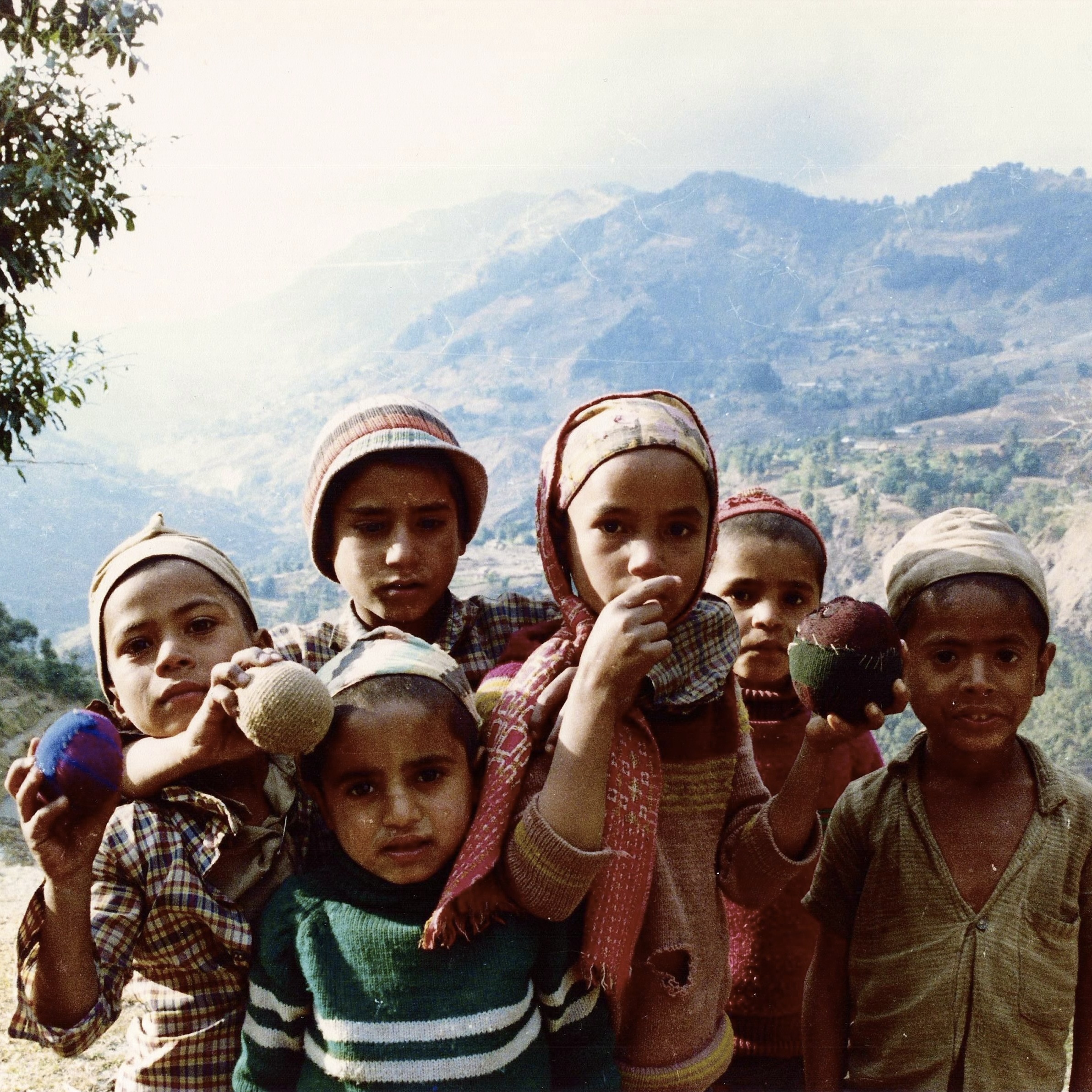 Young boys in Nepal photo